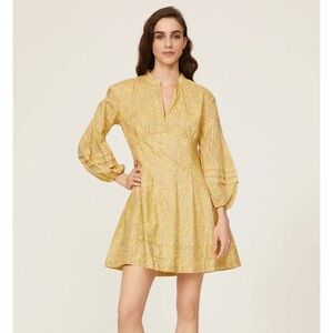 Derek Lam collective Paisley Print dress $340 size 40